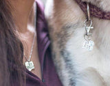 2-Pack of Best Friends Necklaces For you and your dog! - IndigoPetco.com