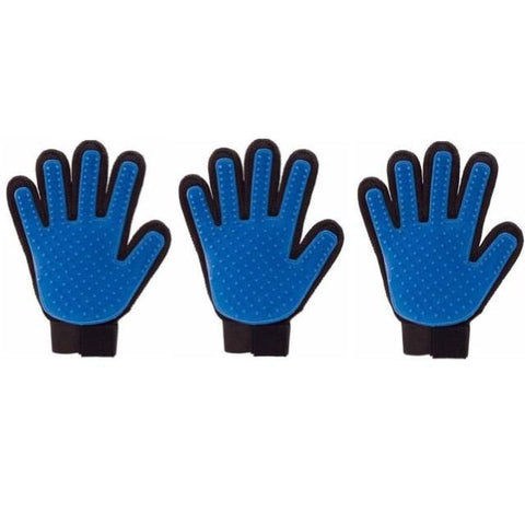 3-Pack Pet DeShedding Gloves - IndigoPetco.com