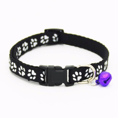 Bell Charm Pet Paw Collar - IndigoPetco.com