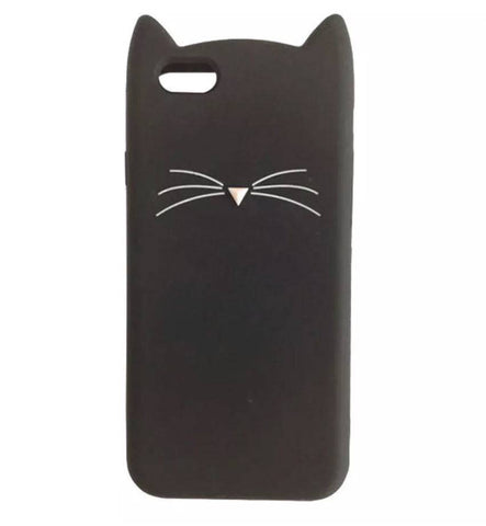 Black "I'm a Cat" iPhone Case - IndigoPetco.com