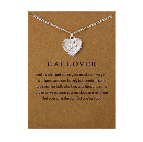 Cat Lover Necklace - IndigoPetco.com