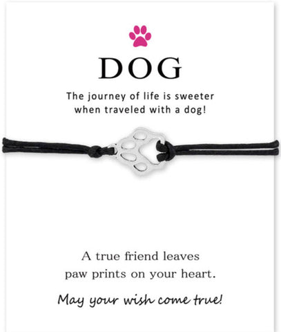 Dog Paw Bracelet - IndigoPetco.com