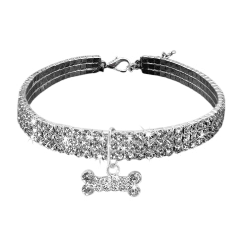 Rhinestone Pet Collar - IndigoPetco.com