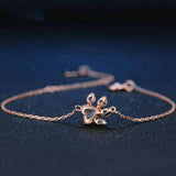 Rose Gold Paw Bracelet - IndigoPetco.com