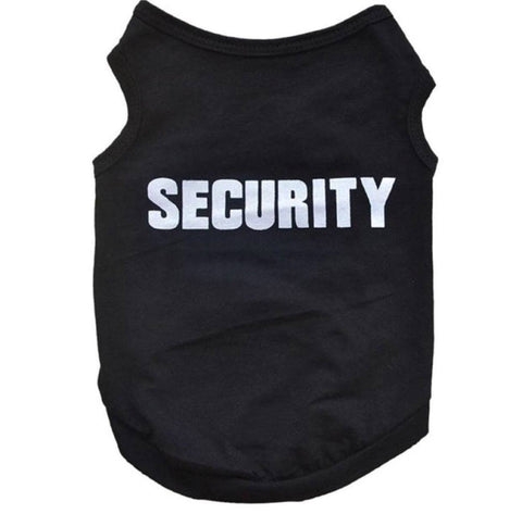 Security Pet Shirt - IndigoPetco.com