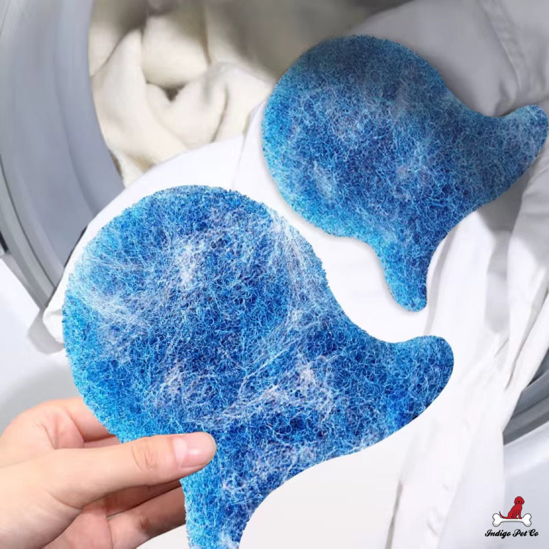 Pnedeodm IndigoPetco - Lot De 6 Attrape-Poils Animaux Pour Lave-Linge Réutilisables