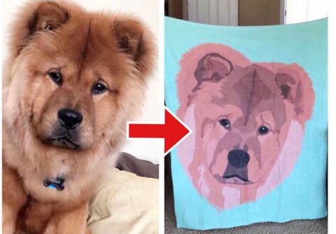 Custom Pet Fleece Blanket