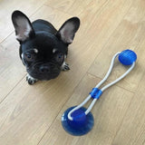 3 Pack Of Suction Cup Dog Tug Toys