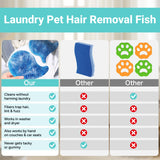 Laundry Pet Hair Removal Fish - 6 Pack