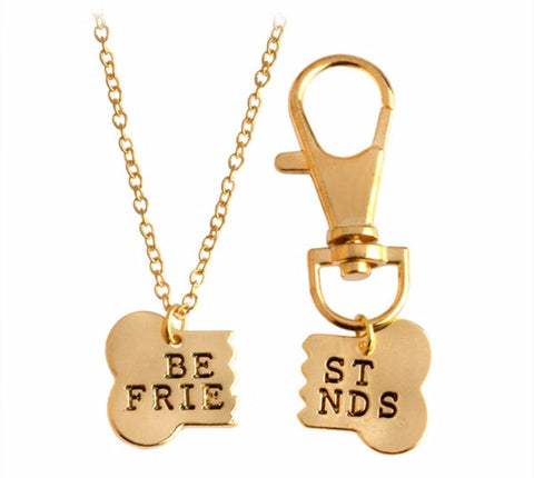 2pc Best Friend Necklace for you and your dog!