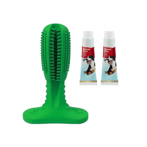 World's Most Effective Dog Toothbrush & Toothpaste Set
