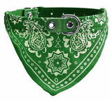 Green Bandana Collar