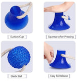 3 Pack Of Suction Cup Dog Tug Toys