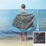 Custom Pet Beach Towel